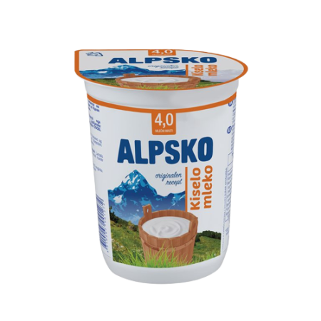 Alpsko Кисело млеко 4,1%  500g
