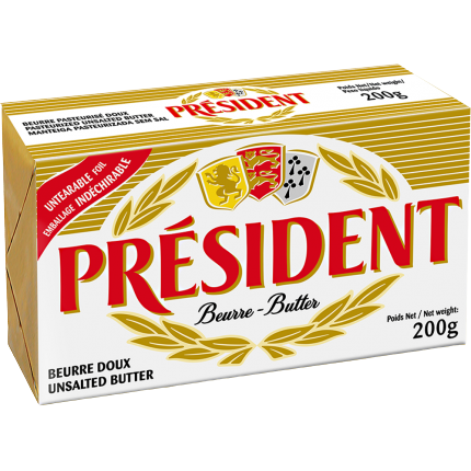Путер несолен 200g President