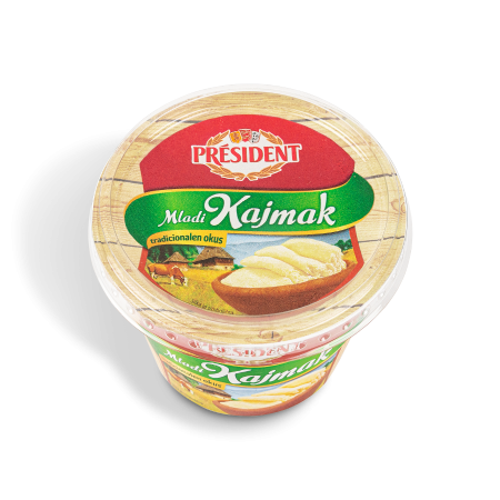 кајмак млад 100g President